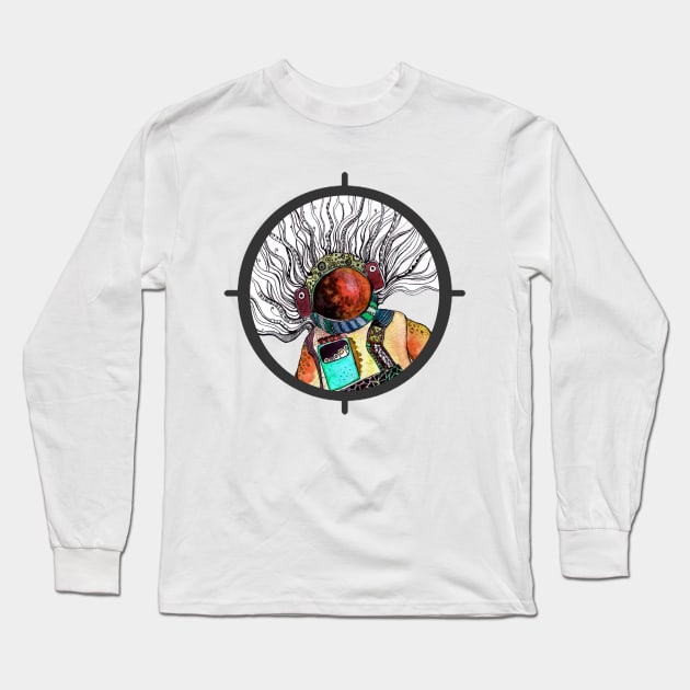 space Long Sleeve T-Shirt by MalikMaryna